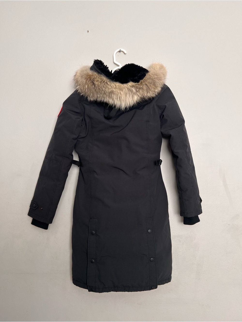 Canada Goose Kensington Parka Goose Down Puffer Jacket Women’s XS Black Coat - Picture 8 of 11
